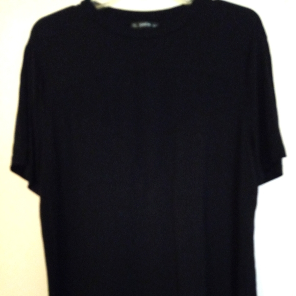 Shein 3X short sleeve women's black top - Picture 1 of 4